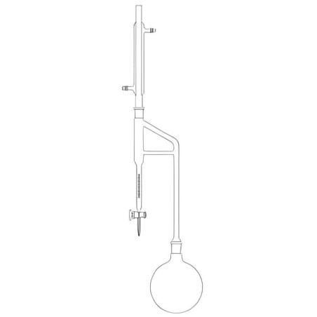 Clevenger Assembly for Volatile Oil Determination 1000ml Flask Lab image-1