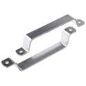 Pinet Galvanised Steel Bolt-On Carrying Handle 120mm x 21mm 407-6859