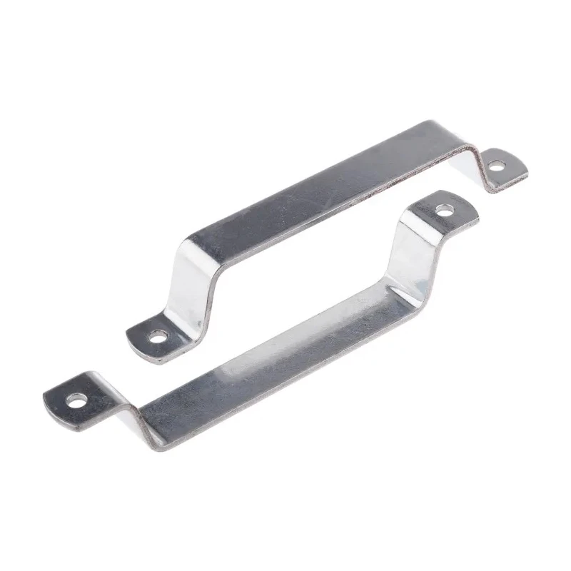 Pinet Galvanised Steel Bolt-On Carrying Handle 120mm x 21mm 407-6859