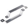 Pinet Galvanised Steel Bolt-On Carrying Handle 120mm x 21mm 407-6859