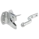 RS PRO Steel Lockable Gate Latch 120mm Length 63mm Width 60mm Depth 436-0536