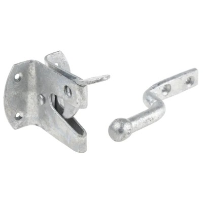 RS PRO Steel Lockable Gate Latch 120mm Length 63mm Width 60mm Depth 436-0536