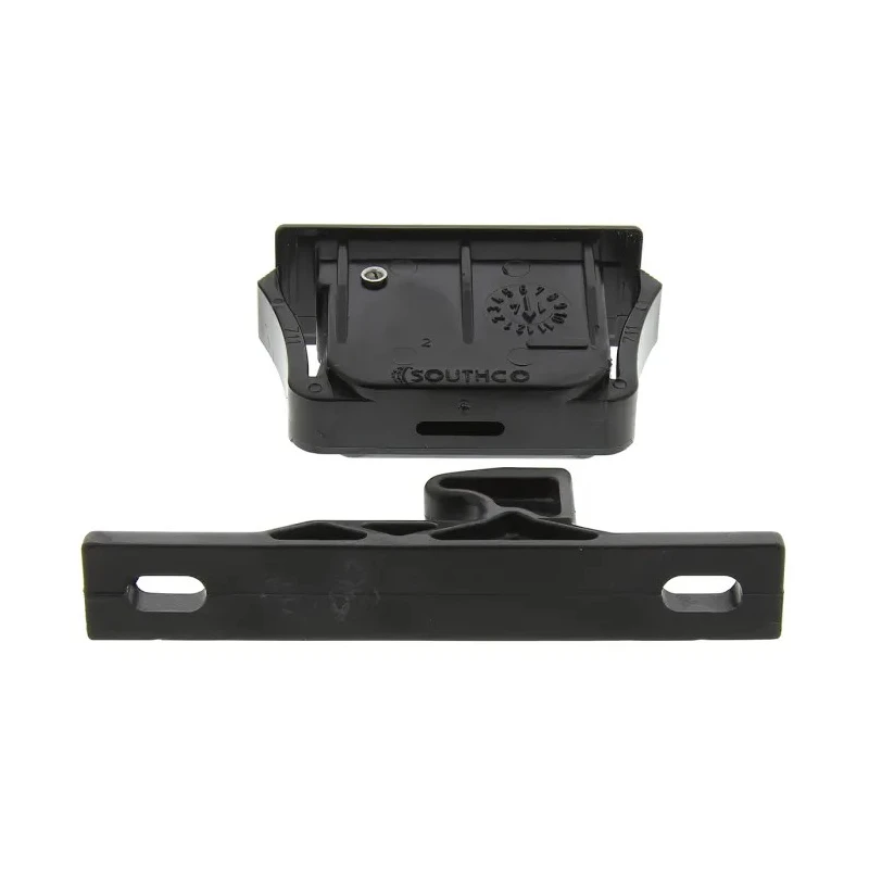 Southco Black ABS/Polycarbonate Grabber Ball Catch, Snap-in Mount, 43mm Length, 17mm Width, 55mm Fixing Hole Distance C3-310