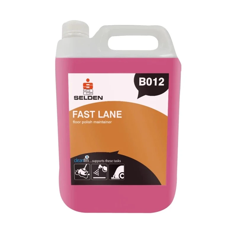 Selden FAST LANE Floor Polish Liquid 5 L Bottle B012