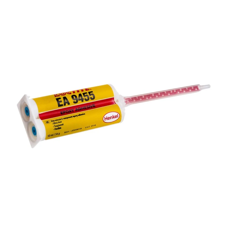 Loctite HYSOL 9455 Fast Curing Mix-in-Nozzle Epoxy Adhesive Flowable Optically Clear for Potting Applications 451277
