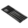 RS PRO 160 mm Single Cut Needle File Set Square Shape 3 Pieces 541-6983
