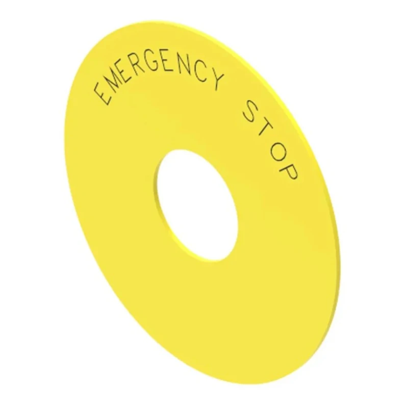 EAO Push Button Legend Plate 45-50J.140S Germany New 45 Series Industrial Accessory 45-50J.140S