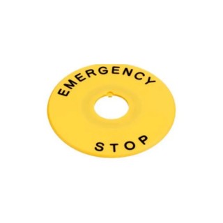 Idec Legend Plate Accessory for XA1E Series HAAV4-27
