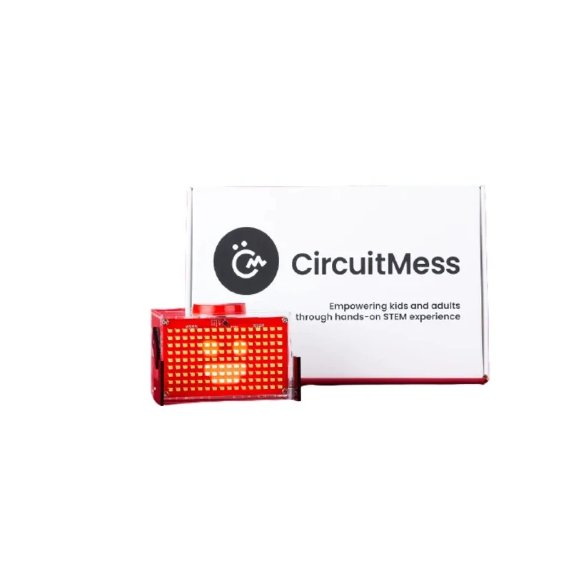 Circuitmess d.o.o Invention Kit Spencer DIY Voice Assistant with 144-pixel LED Display CIRCUITMESS-SPENCER-DIY