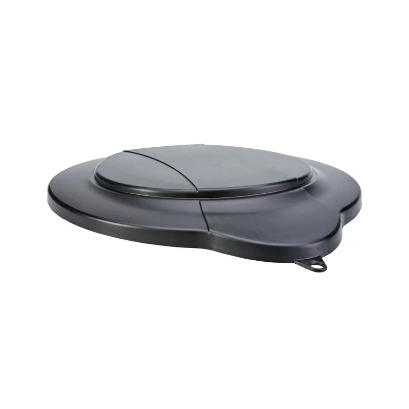 Vikan 12L Plastic Black Bucket Lid Model 56879, 365mm Length, 310mm Width, 40mm Height