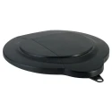 Vikan 5L Plastic Black Bucket Lid 56899 for Hygiene Buckets, Stackable Design 20mm Height 295x250mm Denmark 56899