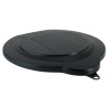 Vikan 5L Plastic Black Bucket Lid 56899 for Hygiene Buckets, Stackable Design 20mm Height 295x250mm Denmark 56899