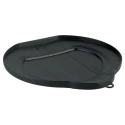 Vikan 5L Plastic Black Bucket Lid 56899 for Hygiene Buckets, Stackable Design 20mm Height 295x250mm Denmark 56899