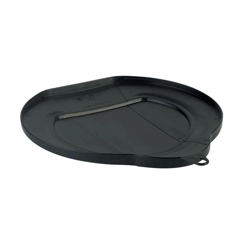 Vikan 5L Plastic Black Bucket Lid 56899 for Hygiene Buckets, Stackable Design 20mm Height 295x250mm Denmark 56899