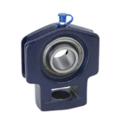 NSK-RHP Bearing Unit 50 mm Inside Diameter Cast Iron Housing Set Screw Locking ST Series ST50
