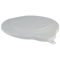 Vikan 5L Plastic White Bucket Lid 56895 with 295mm Length and 250mm Width