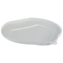 Vikan 5L Plastic White Bucket Lid 56895 with 295mm Length and 250mm Width