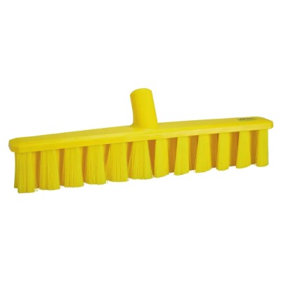 Vikan Ultra Safe Technology Broom Yellow Polyethylene Terephthalate Bristles 50mm Width 54mm Bristle Length 400mm Depth 31736