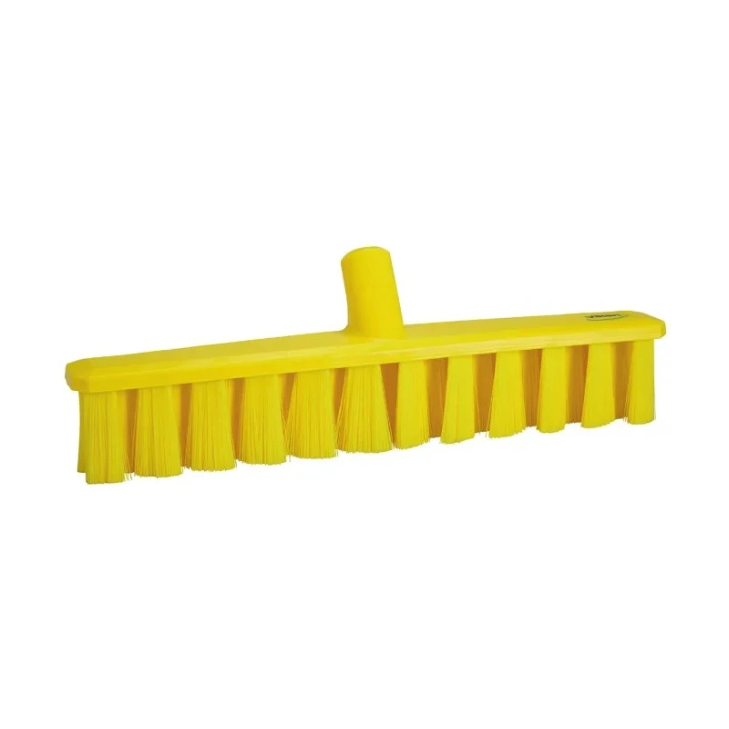 Vikan Ultra Safe Technology Broom Yellow Polyethylene Terephthalate Bristles 50mm Width 54mm Bristle Length 400mm Depth 31736
