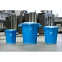 Vikan 5L Plastic White Bucket Lid 56895 with 295mm Length and 250mm Width