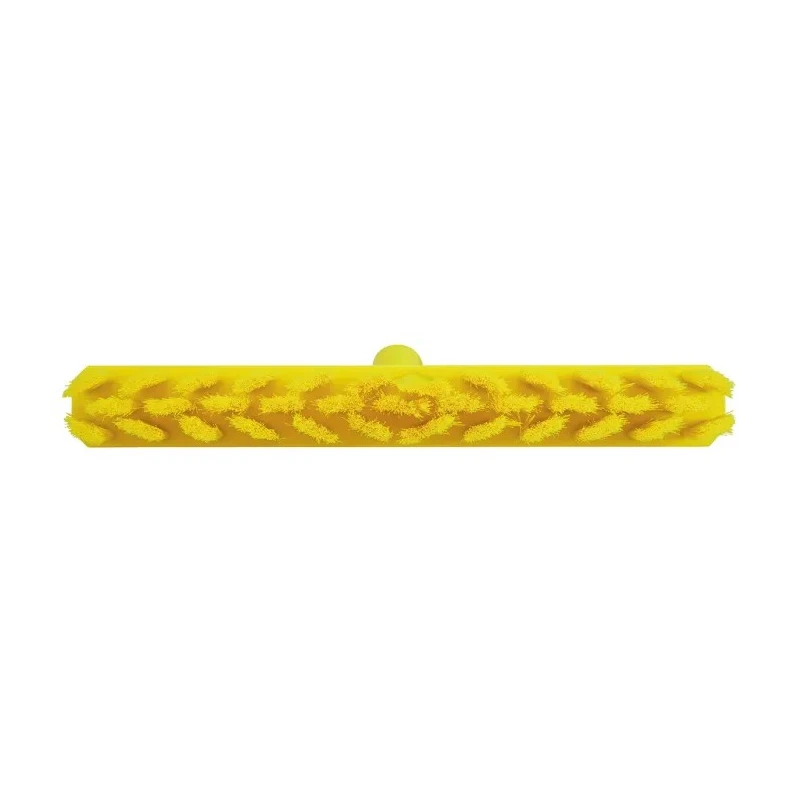 Vikan Ultra Safe Technology Broom Yellow Polyethylene Terephthalate Bristles 50mm Width 54mm Bristle Length 400mm Depth 31736