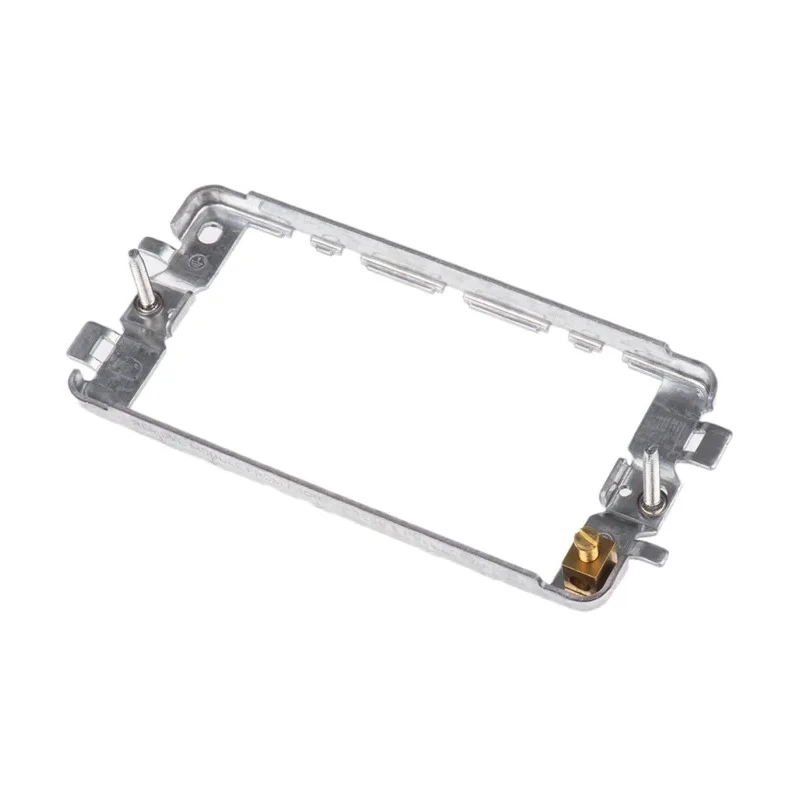 MK Electric 2 Gang Frame, Modular Switching Grid System Frame, Height 86mm, Width 146mm K3703