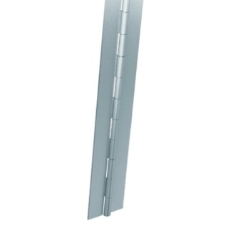 RS PRO Galvanised Steel Piano Hinge with Knuckle Pin 900 mm x 40 mm x 1.2 mm 770-2974