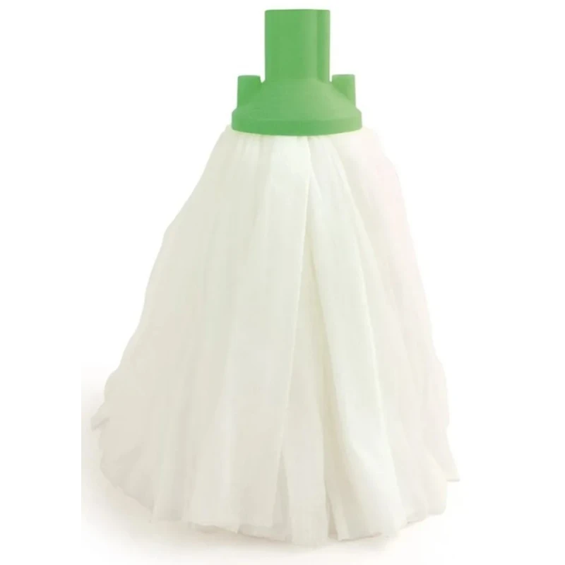 RS PRO Non-Woven Green Mop Head 178-7654, Colour Coded, Highly Absorbent, Lightweight - Italy