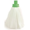 RS PRO Non-Woven Green Mop Head 178-7654, Colour Coded, Highly Absorbent, Lightweight - Italy
