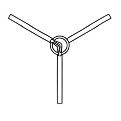 Stopcock C Bore Three Way for lab image-1