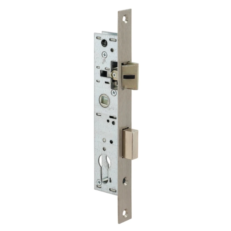 Dom Metalux Mortice Lock Steel Forend, Case Height 240mm, Case Depth 46mm 7 - F107360010