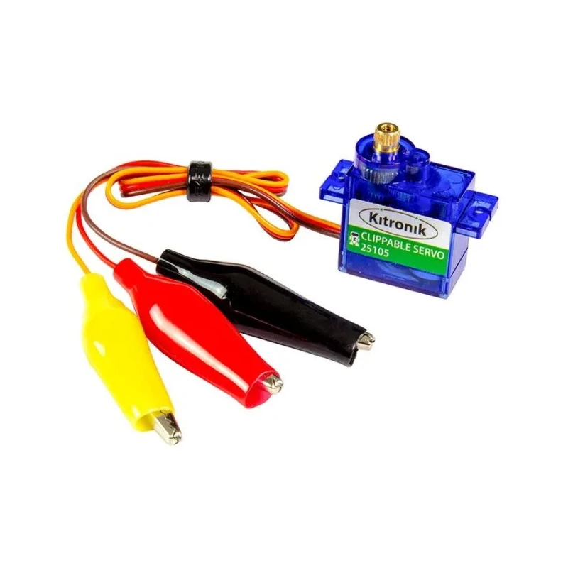Kitronik BBC Micro:bit Add-on Digital Servo 25105 with Metal Gear and 180 Degree Limit Angle 25105