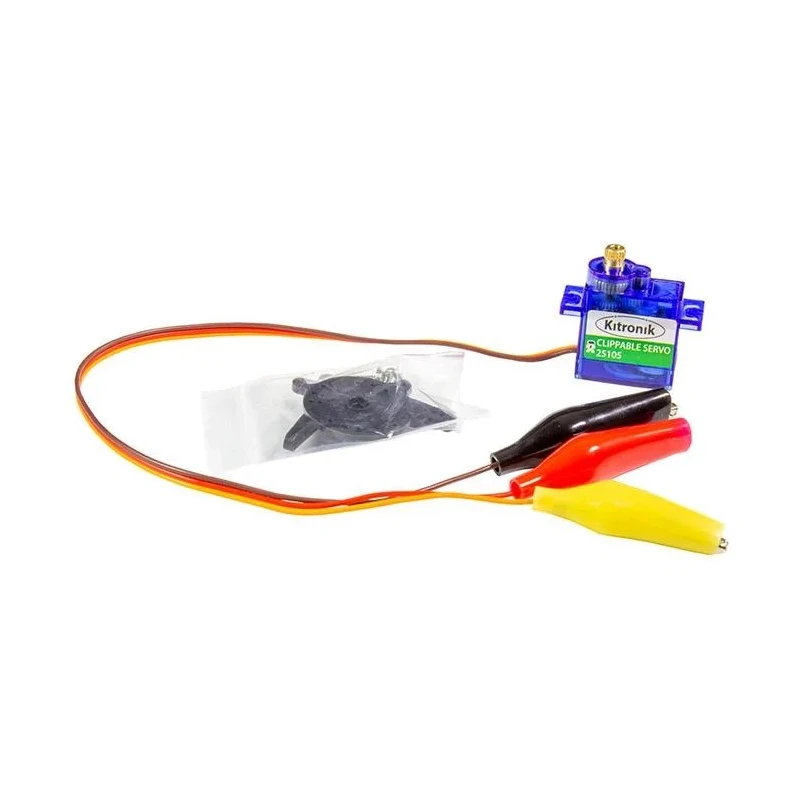 Kitronik BBC Micro:bit Add-on Digital Servo 25105 with Metal Gear and 180 Degree Limit Angle 25105
