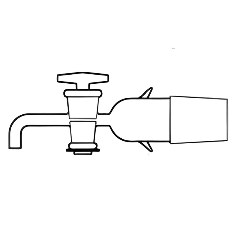  Stopcock For Aspirators 4 mm Bore for lab image-2