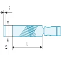 Facom Engineers File Flat Handle 200 mm Second Cut PAM.MD200SR