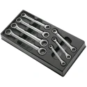 Facom Polystyrene Tool Tray, Rectangular, W 175mm x L 418 mm x H 40 mm PL.608A