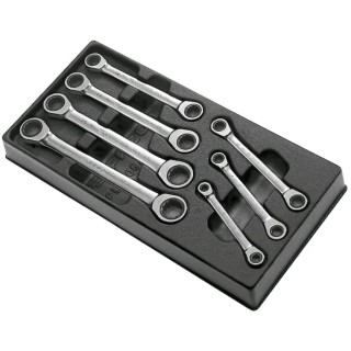 Facom Polystyrene Tool Tray, Rectangular, W 175mm x L 418 mm x H 40 mm PL.608A
