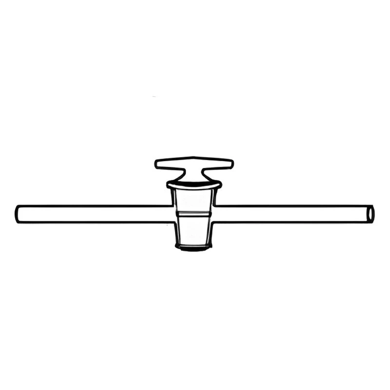  Stopcock Straight Bore With Hollow Plug High Vacuum for lab image-2