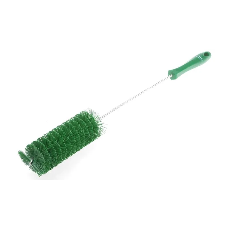 Vikan Green Bottle Brush 23 mm Bristle Length, 490 mm Overall Length, 50 mm Brush Diameter 53792