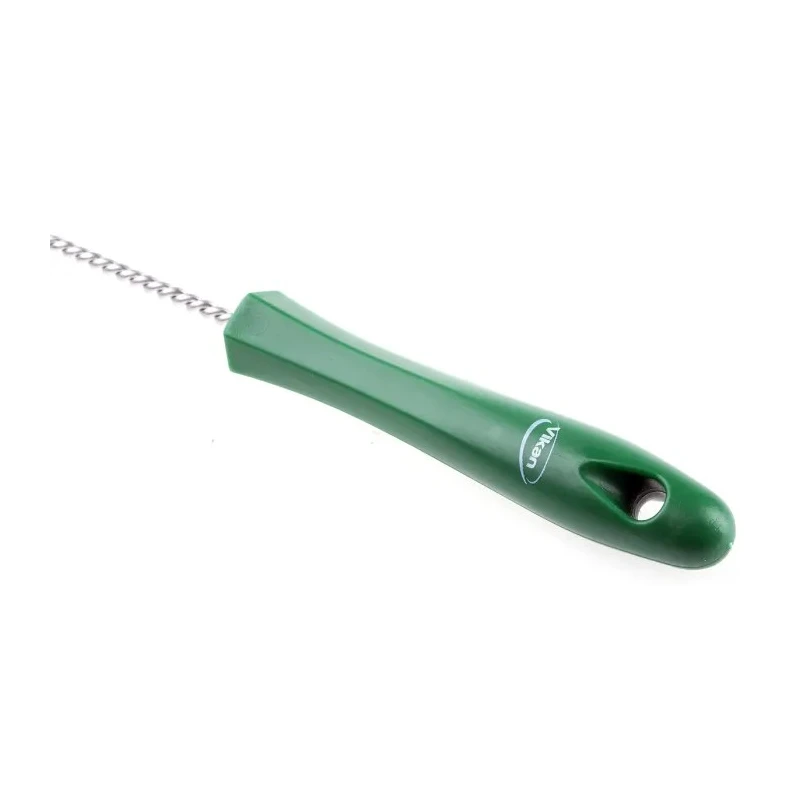 Vikan Green Bottle Brush 23 mm Bristle Length, 490 mm Overall Length, 50 mm Brush Diameter 53792