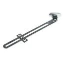 Savigny Steel Lid Stay 200mm Upward Lid Opening Zinc Plated Steel 40871 ZI