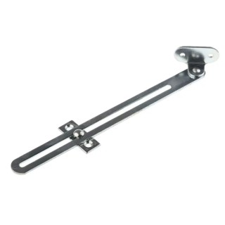 Savigny Steel Lid Stay 200mm Upward Lid Opening Zinc Plated Steel 40871 ZI