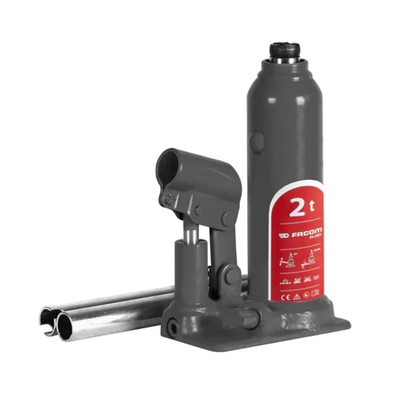 Facom Heavy-Duty Bottle Jack 468 mm Minimum Lifting Height 12 t Load Capacity DL.12BTI