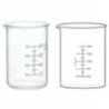 Beakers Low Form With Spout Graduated Accuracy Of Grad. ± 5%