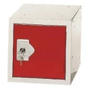 RS PRO 1 Door Red Locker, 305 mm x 305 mm x 305 mm 239-4773