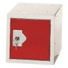 RS PRO 1 Door Red Locker, 305 mm x 305 mm x 305 mm 239-4773