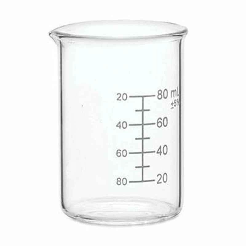  Low Form Beakers With Spout Graduated Accuracy ± 5% for Lab image-2