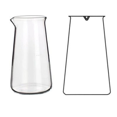 Beakers Philips Conical With Spout for lab image-1