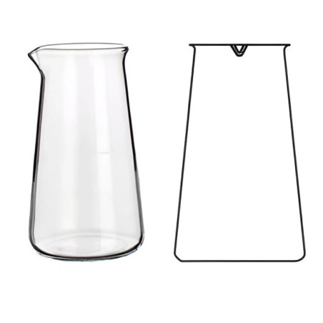 Beakers Philips Conical With Spout for lab image-1