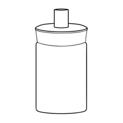 Wide Mouth Bottles With Interchangeable Stopper for 15mm Seals Lab image-1